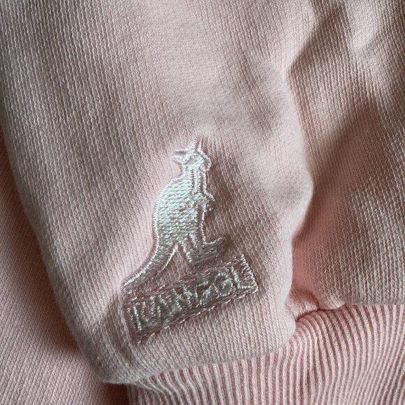 EUC - Kangol Light Pink boyfriend hoodie, Size L - Picture 5 of 5